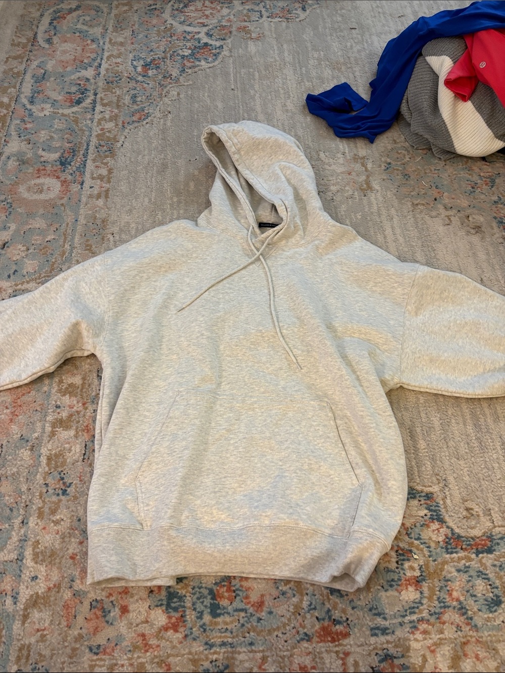 Brandy Melville Light Gray Hoodie